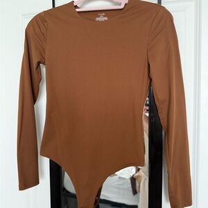 Nuuds Chocolate Long Sleeve Top